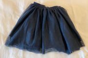 Girls gorgeous navy tulle tutu skirt H&amp;M 6 7 8