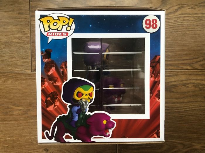 Skeletor on Panthor (Flocked Funko Exclusive)