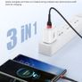 3in1 Super Charging Micro USB Type-C Lightning Fast Charger Cable Multi Port For Samsung and Apple Image 5