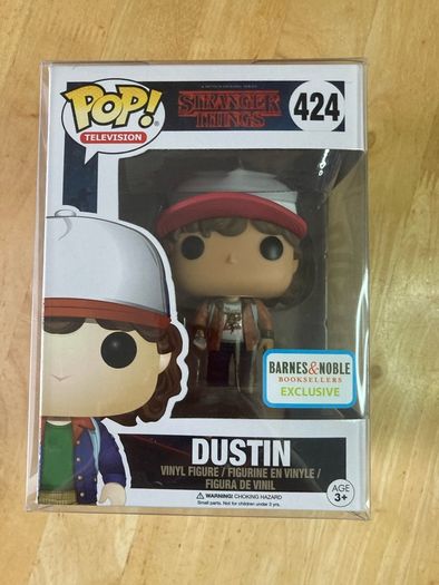 Stranger Things Dustin Exclusive Funko Pop 424 - New