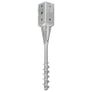 Ground Spikes 6 pcs Silver 10x10x57 cm Galvanised Steel Image 2
