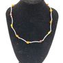 Vintage Natural Honeycomb And Baltic Amber Sterling Silver Necklace Image 9