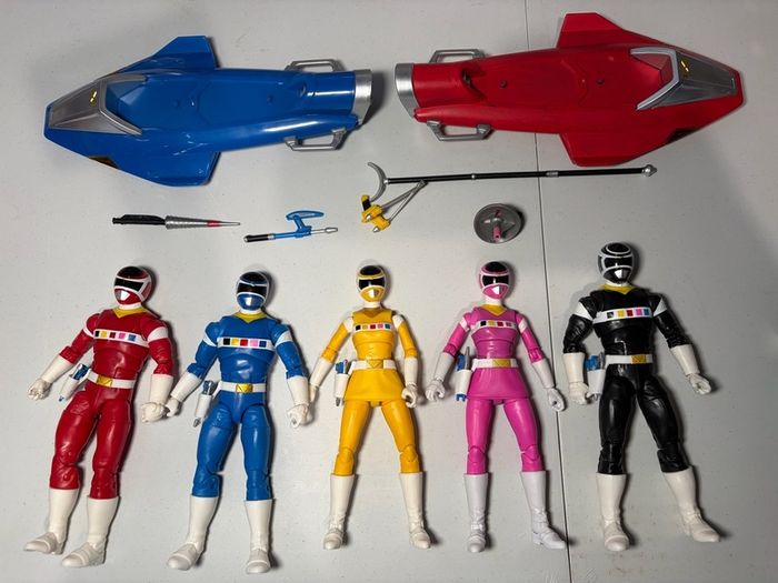 Power Rangers Lightning Collection In Space Full Team