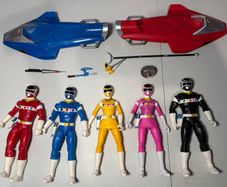Power Rangers Lightning Collection In Space Full Team