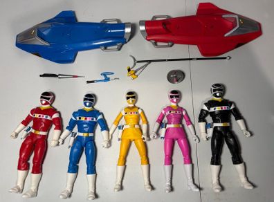 Power Rangers Lightning Collection In Space Full Team