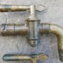 Vintage Solid Brass Beer Barrel Flagon Tap  Art Deco Design Image 2