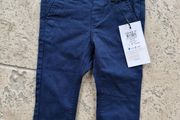Baby boy navy chinos/trousers