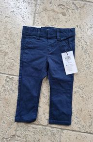 Baby boy navy chinos/trousers