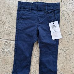 Baby boy navy chinos/trousers
