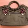 Vintage satin handbag Image 2