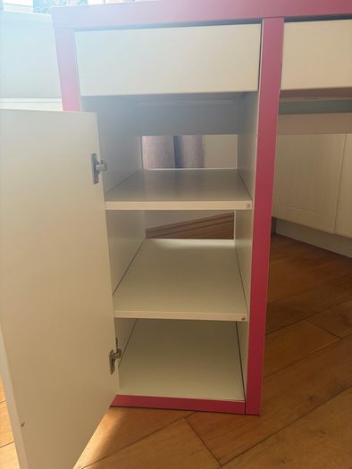ikea desk and swivel chair