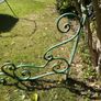 Antique Large Cast Iron Bracket For Lantern Etc Etc Image 3