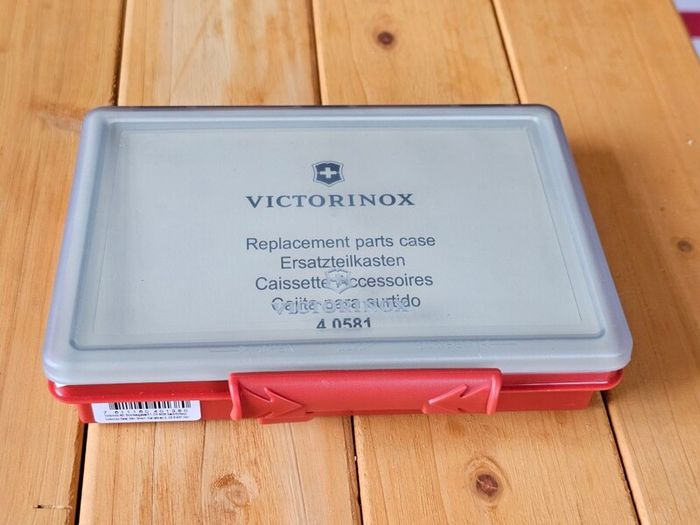 Victorinox Replacement Parts Case Empty Storage Box for Swiss Army Knife Accessories