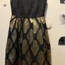 Beautiful black gold gala Oasis dress, with the tag, size 8 Image 3
