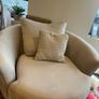 corner couch and swivel chair Image 5