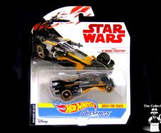 Hot Wheels Star Wars Carships X Wing Fighter Black Die-Cast Collectors Model Brand New Factory Sealed