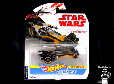 Hot Wheels Star Wars Carships X Wing Fighter Black Die-Cast Collectors Model Brand New Factory Sealed