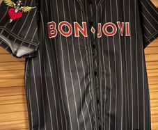 Bon Jovi baseball jersey