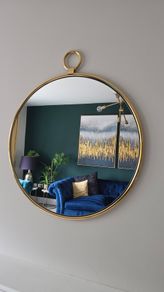 Next Retail Gold Mirror 71cm x 71cm