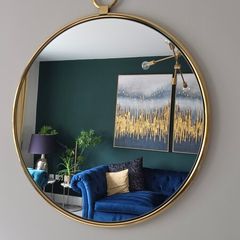 Next Retail Gold Mirror 71cm x 71cm