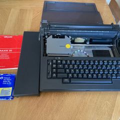 Used in total 4 times in the early 80s ! Cost a few months wages then Price reduction Electric typewriter Praxis 20