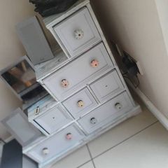Up cycled set of drawers