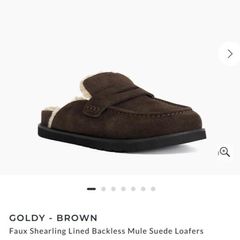 Dune Goldy Mule Loafers