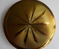 Vintage 1950s British POWDER COMPACT Mirror
