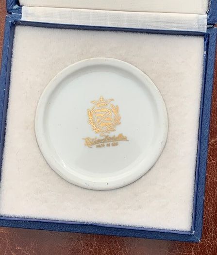 Vintage GDR Buchenwald Glockenturm Memorial Medallion in Box