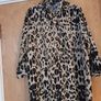 River Island  Animal Print  Shirt Dress. S.14. NEW. Image 2