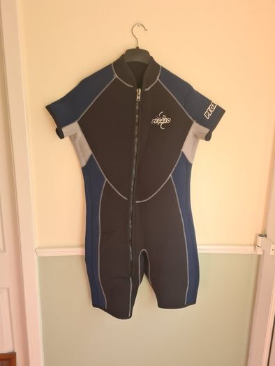 Mens Pegaso Shorty Wetsuit 5mm Size Large
