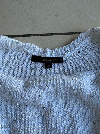 River Island Sequin Knit Top