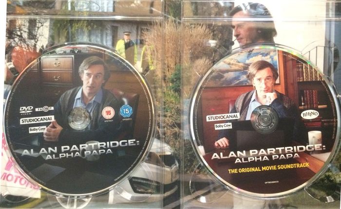 Alan Partidge: Alpha Papa (Colossal Collector's Collection Boxset) Steve Coogan & Colm Meaney [Blu-ray + DVD Movie & CD Soundtrack]