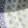 Huge Victorian Ironstone Rosebuds Platter 54cm Antique Blue White Image 3