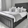 New Bed Frame Double Size Bed King Size Bed -Gaslift Bed-Ottoman Beds- 4ft Beds 4ft6 Bed 5ft Bed 6ft Bed Double Bed Small Double Bed King Bed Superking Bed Single Bed -Bed with Mattress Bed Frame Image 6