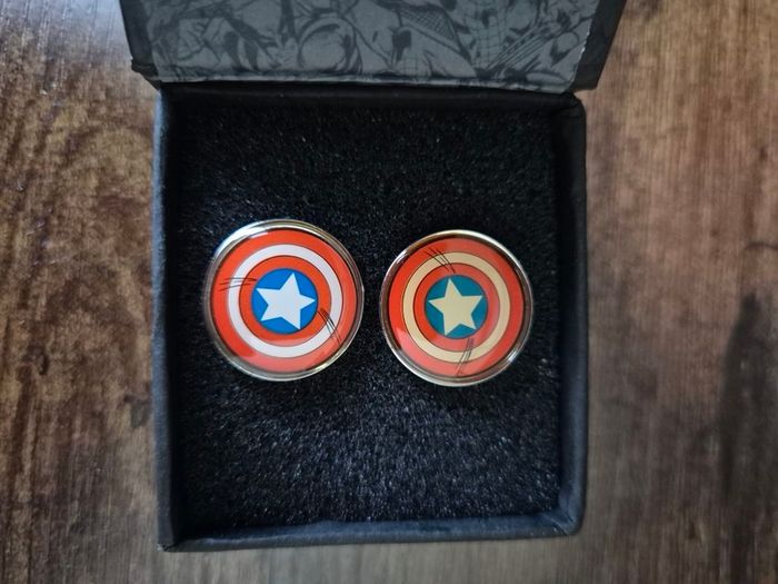 Captain America Cuff Links