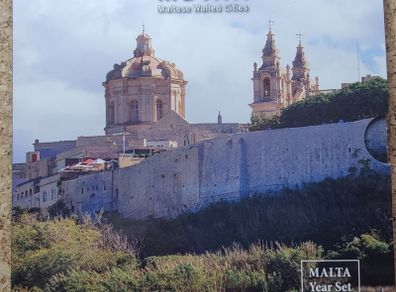 Malta Brilliant Uncirculated Euro Coin Set 2025 - Includes 2ECC Maltese Walled Cities (Mdina)