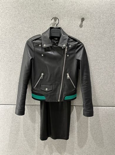 Leather jacket MAJE