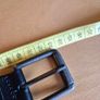 Osprey Black Real Leather Belt Size Medium - New Image 3