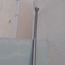 2 x aged brushed gold curtain poles Image 3