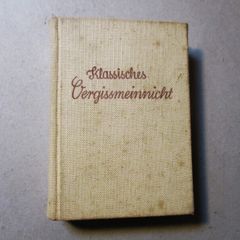Old German Language Birthday Book
