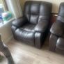 Reclining sofa and 2 armchairs Image 7