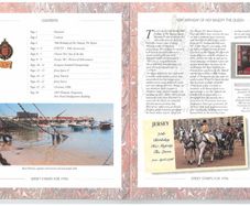 1996 Jersey (Channel Islands) Stamp Year Book (softback) issued by Jersey Post with 14 images of contents