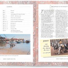 1996 Jersey (Channel Islands) Stamp Year Book (softback) issued by Jersey Post with 14 images of contents