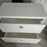 IKEA BUSUNGE 2-Drawer Chest White, Discontinued, Very Good Condition Image 3