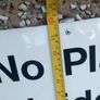 Golf sign ,,,used good condition ,,buyer collects or pays postage thank you..see pictures for condition, sold as is, Image 6