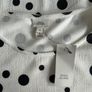 Brand-new Ladies White & Black Polka Dot Dress from River Island Image 2