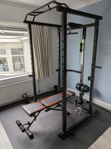 Olympic Weights & Rack