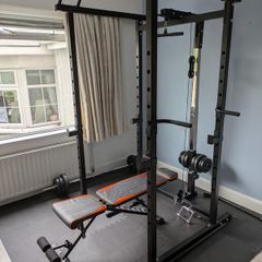 Olympic Weights & Rack