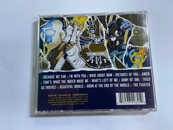 Bon Jovi What About Now CD